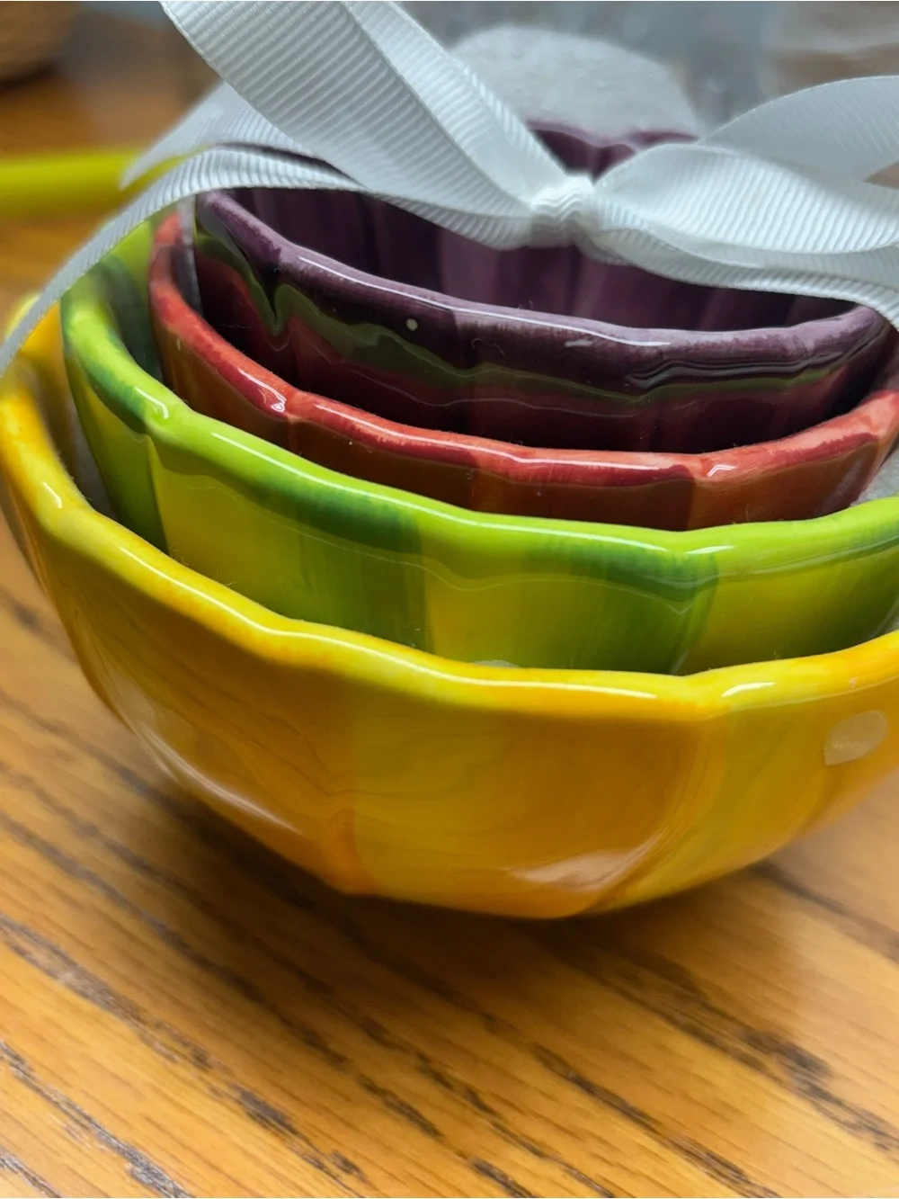 Pier 1 nesting measuring bowls new